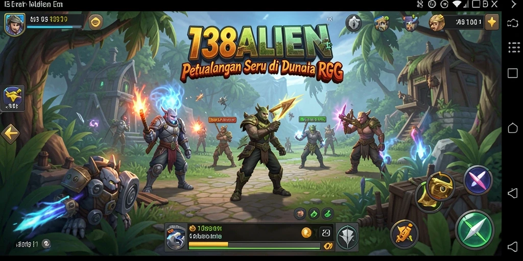 Tangkapan layar gameplay <strong>138ALIEN</strong> yang menampilkan aksi seru dan eksplorasi dunia RPG.