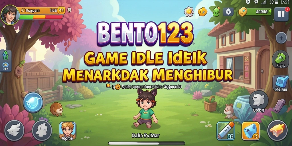 Screenshot BENTO123 menampilkan restoran bento yang cerah dan menarik.