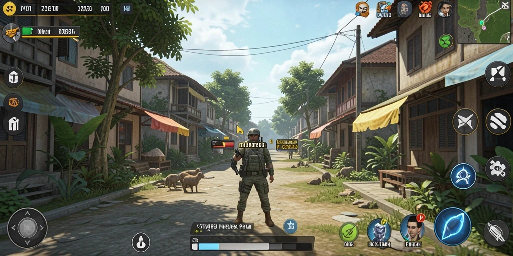 Tampilan gameplay DYO1 yang menarik dengan strategi intens.