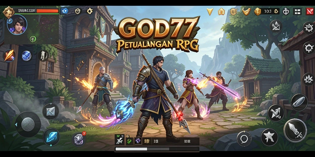Gameplay seru GOD77 yang penuh aksi dan petualangan RPG