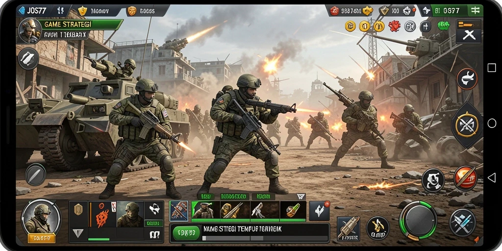 Gameplay seru dan menantang dalam JOS77, game SLG terbaik.