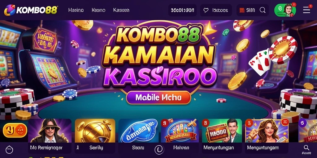 Tampilan antarmuka KOMBO88 dengan gameplay yang mengasyikkan.