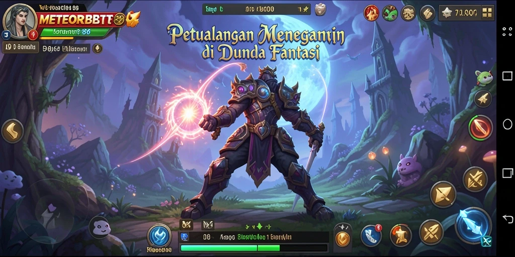 Gameplay seru dan grafis menakjubkan di METEORBET88.