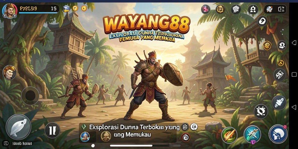 Tampilan gameplay WAYANG88 yang menakjubkan di dunia terbuka.