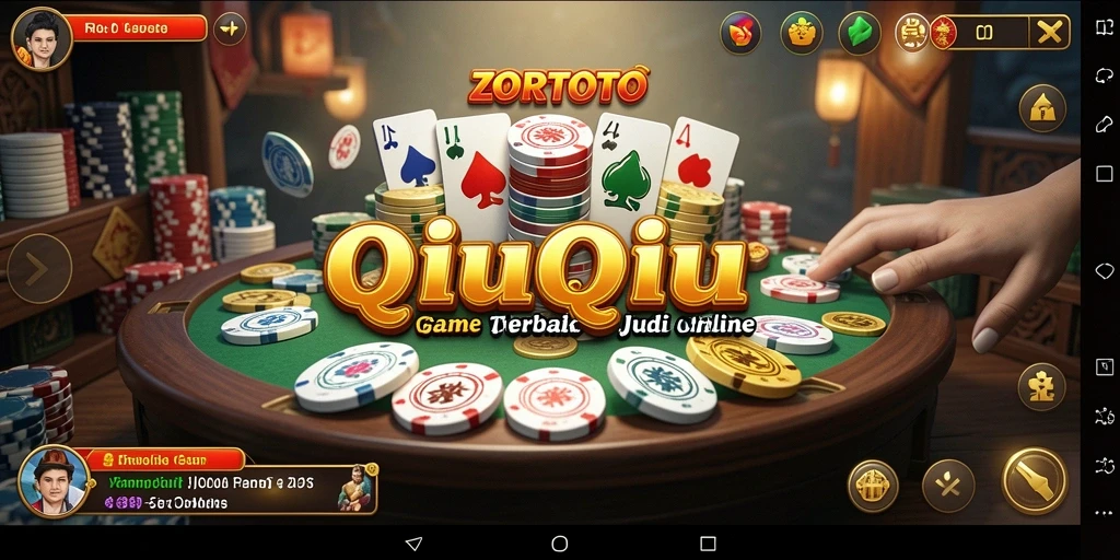Tampilan gameplay ZORTOTO yang memukau dalam permainan QiuQiu.